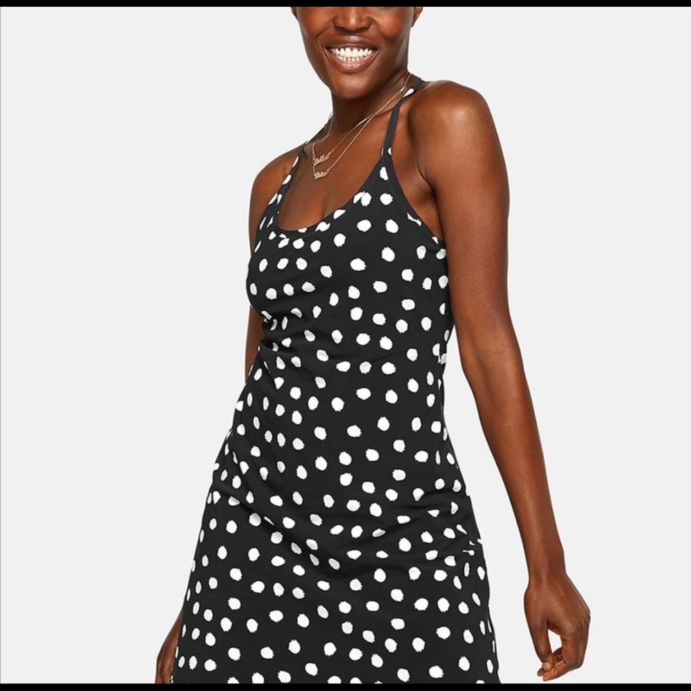 Outdoor Voices polka dot exercise dress